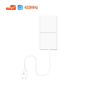 Sensor de fugas de agua inteligente Tuya de 433MHz, conectividad WiFi, Detector de desbordamiento de alerta de inundación para sistema de alarma de seguridad, Compatible inteligente - Product Image 2