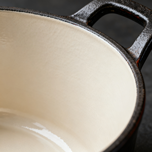 Ensemble de 7 casseroles en <span class=keywords><strong>fonte</strong></span> <span class=keywords><strong>émaillée</strong></span>, poêle hollandaise, ustensiles de cuisine de camping, qualité restaurant, compatible four, lave-vaisselle, antiadhésif - Product Image 3