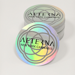 Pegatinas de Vinilo con Corte de Contorno, Holográficas, Brillantes, con Impresión de Logotipo Personalizado, Pegatinas Holográficas Láser Arcoíris Personalizadas - Product Image 5