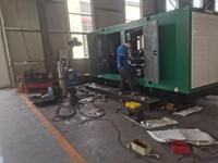 Groupe électrogène silencieux de 400 kW avec conception de réduction du bruit haute efficacité, châssis ouvert, 50 Hz, ATS