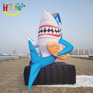 China inflable océano Animal modelo personalizado globo tiburón inflable para decoración de <span class=keywords><strong>acuario</strong></span> - Product Image 1