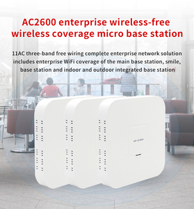 EW12 AC2600 IP-band Tri-band CABLE-Free 2600Mbps ระบบ WIFI 2.4G + 5.2g + 5.8G เราเตอร์ไฟร์วอลล์ตาข่ายสำหรับใช้ในบ้านรองรับภาษาอังกฤษ - Product Image 3