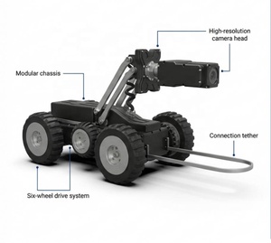 Robot caméra intelligent étanche IP68 RJ-B0T K20 pour <span class=keywords><strong>inspection</strong></span> <span class=keywords><strong>de</strong></span> petites égouts – Vente directe usine - Product Image 4