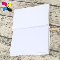 Carnet a5 blanc ligne blanche