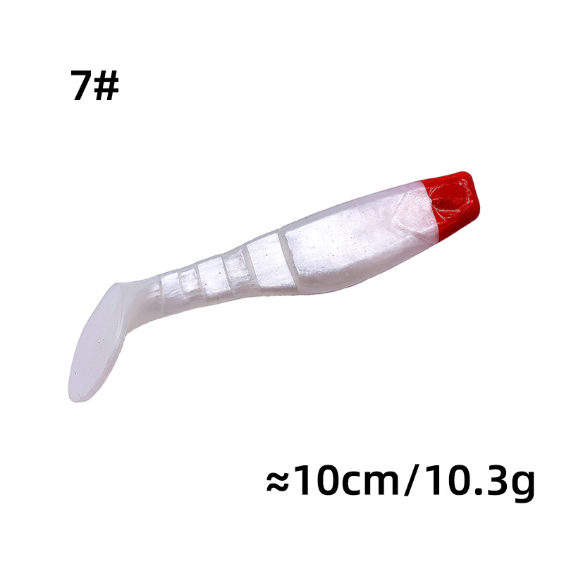 7 tête rouge corps blanc