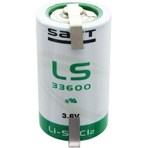 Batería de litio Saft LS33600 3.6V 16.5Ah para linterna - Product Image 1
