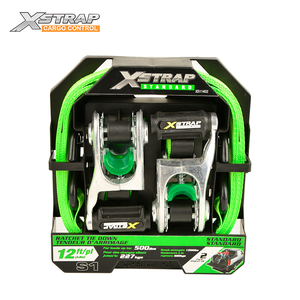 Оптовая Продажа с завода, 1 дюйм, 14 футов, алюминиевые стяжные ремни с крючками из полиэстера - Product Image 6