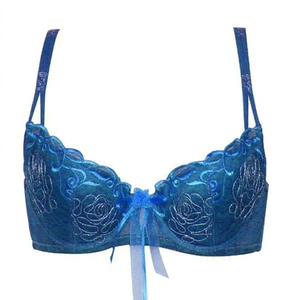Soutiens-gorge pour adultes, pour tenues de soirée, écologiques, respirants, unis, grandes tailles, sexy, en dentelle, sans armatures, à couvrance totale, avec bretelles, anti-bactériens - Product Image 1