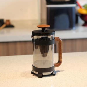 Borosilicate Glass Stainless Steel Heat Resistant 34 oz French Presses Coffee <b>Maker</b> - Product Image 5