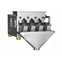 Machine de remplissage de pesage linéaire Focuspack 2 têtes capacité 1800g automatique pour sacs/pochettes/film de cigarettes chimiques alimentaires