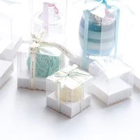 Offre spéciale Boîte d'emballage cadeau en plastique pour gâteau Boîte carrée en PVC Boîtes en plastique transparentes