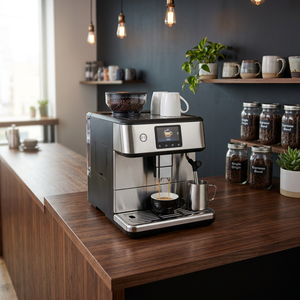 Cafetera Espresso Eléctrica Automática de Alto Rendimiento para Uso en Oficina - Ingeniería Alemana - Product Image 2