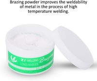 X1 Bubuk Fluks Solder Baja Tahan Karat 250g Titik Leleh Tinggi 700C untuk Perbaikan Pengelasan Perhiasan Emas/Perak/Tembaga