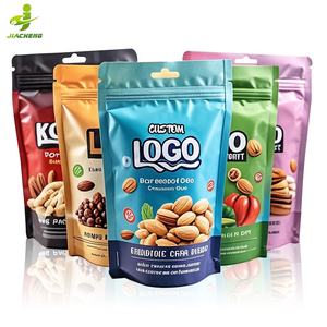 ロゴ入りカスタム印刷デザイン 再封可能プラスチック袋 食品包装 ドイパック スタンドアップポーチ ジップロック マイラーバッグ - Product Image 3