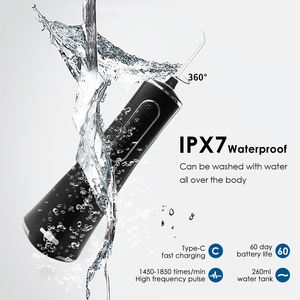 Abrite Retráctil Inalámbrico Cuidado Bucal Agua Flosser IPX7 Impermeable USB Recargable para Viajes y Uso Doméstico Envío Gratis - Product Image 2