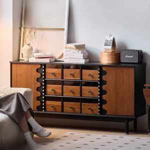Coiffeuse de style médiéval, <span class=keywords><strong>chambre</strong></span> à coucher, lit, table de toilette, style français vintage, <span class=keywords><strong>bois</strong></span> massif - Product Image 2