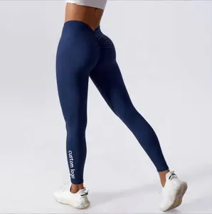Calça de ioga de secagem rápida para academia com bunda grande personalizada de alta qualidade xxx calça de ioga apertada para academia para mulheres
