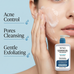 <span class=keywords><strong>Gel</strong></span> <span class=keywords><strong>Nettoyant</strong></span> <span class=keywords><strong>Visage</strong></span> à l'Acide Salicylique et aux Acides Aminés pour l'Acné et le Contrôle du Sébum – Nettoyage en Profondeur et Hydratation - Product Image 4