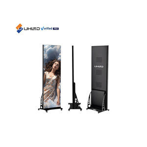 Uhled độ sáng cao LED Poster khung Kích thước tủ 640*1920 mét quảng cáo khách sạn LED Poster Màn hình p1.839 kỹ thuật số LED Poster - Product Image 1