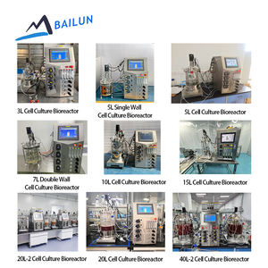 Biorreactor para Líneas de Células Transgénicas, Fermentador con Camisa de Vidrio de 5L y 10L con PLC y Precio para Investigación Genética - Product Image 3