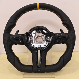 <span class=keywords><strong>Volante</strong></span> de Cuero Estilo Thong de 3 Radios para <span class=keywords><strong>BMW</strong></span> E46 F30 F10 E90 E60 G20 G30 F32 <span class=keywords><strong>328i</strong></span> F36 M340i E39 F22 F11 540i E87 M3 E70 M4 - Product Image 1