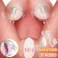 10-Gang Nippel-Saugnapf Brustmassagegerät Klitoris-Stimulator Vibrator Künstlicher Penis USB Aufladbar Wasserdicht Großhandel