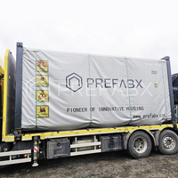 PrefabX – Nouvelle unité d'habitation modulaire extensible, écologique, ignifuge et étanche, certifiée CE