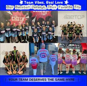 Maillot de baseball personnalisé, nom et numéro personnalisables, tissu respirant et à séchage rapide de haute qualité, sélection d'équipe - Product Image 6