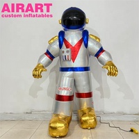 Costume de combinaison spatiale conçu pour la publicité, pour les expositions aérospatiales, costume de combinaison spatiale gonflable grande taille, costume de mascotte de combinaison spatiale