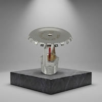 Sprinkler anti-incendie automatique de haute qualité EC-ZSTZ 115-68C Q3 à réponse rapide, type vertical K8.0 pour bâtiments commerciaux