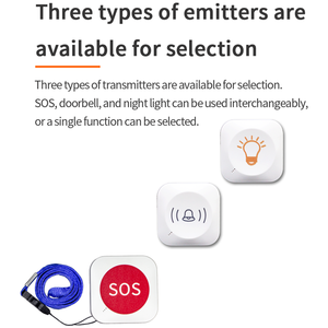 ระบบกริ่งประตูไร้สายกันน้ำทันสมัย ใช้พลังงานจากปลั๊กไฟ พร้อมไฟกลางคืน ระยะ 200 เมตร สำหรับอพาร์ทเมนต์ สวนสาธารณะ ใช้งานกลางแจ้ง และในบ้าน - Product Image 4