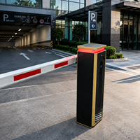 Outdoor Waterproof Barrier Gate for Security Entrance Control with LED Light