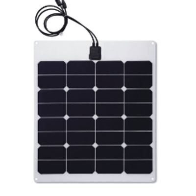 Hot Selling 50W Semi Mono Waterproof Lightweight Flexible Solar Panel with Mini Size for Camping Outdoor Rv Boat
