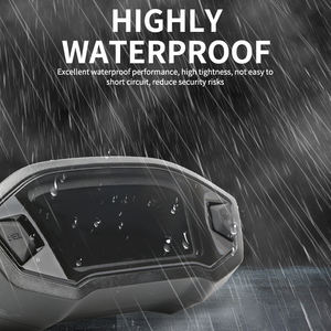 Parti Modificate Universali di Alta Qualità per Moto Contachilometri Elettronico Digitale 12V con Display LCD VA HD - Product Image 4