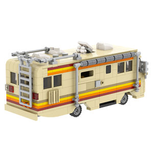 The <span class=keywords><strong>Breaking</strong></span> <span class=keywords><strong>Bad</strong></span> <span class=keywords><strong>Walter</strong></span> White's Car Creative MOC MOOXI MOC1246 Figuras DE ACCIÓN Juguetes Bloques y modelos Juegos de bloques de construcción Juguetes Muñecas - Product Image 5