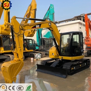 Miniexcavadora Caterpillar CAT308CR usada en venta, como nueva, excavadora de cadenas para paisajismo, construcción agrícola y equipo de obra. - Product Image 3