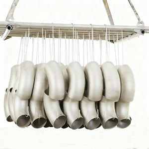 Codo de 90 Grados de Radio Largo, Acero Inoxidable, Soldadura a Tope, ASME B16.9, SA403, 304, 316, para Construcción, Bomberos, HVAC - Product Image 4