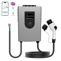 Nouvelle borne de recharge murale rapide pour véhicules électriques 7 kW 20 A AC, compatible CHAdeMO, CCS1, CCS2, GBT, protection IP54, garantie 2 ans
