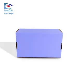 छोटे व्यवसाय के लिए SANCAI गर्म बिक्री थोक कस्टम मुद्रित लक्जरी कपड़े पैकेजिंग नालीदार शिपिंग बॉक्स