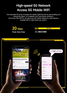 Ulefone Armor Mini 20 Pro 5G โทรศัพท์มือถือพันธุ์แกร่งขนาดเล็ก หน้าจอ LCD 4.7 นิ้ว ระบบปฏิบัติการ Android 14 แบตเตอรี่ 6200mAh หน่วยความจำ 8+256GB กล้องมองกลางคืน 50MP - Product Image 4