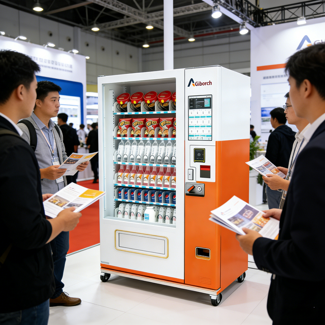 Wholesale Customized Color QR Code Self Service Vending Machine with SDK Cloud-Based Management 1 Year Warranty for Snack Drinks