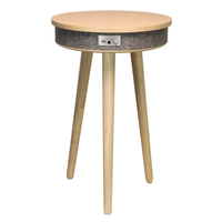Perabot Ruang Tamu Pintar Pengisian Daya Nirkabel Audio Pintar Surround Sound Speaker HIFI Jangkauan Penuh Meja Kopi