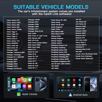 Boîte multimédia intelligente pour voiture 2 en 1, Plug and Play, Carbit Link vers CarPlay sans fil, Android Auto, navigation automobile, boîte AI