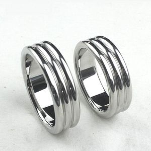 Verdickender Penisring aus Edelstahl, Penisschloss, Cock-Klemme zur Verzögerung der Ejakulation, Metall-Cockring für Männer - Product Image 4