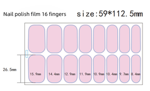 Película de esmalte de uñas Simple de Color sólido francés, pegatina de uñas, esmalte de Gel UV, pegatinas para decoración de uñas - Product Image 6