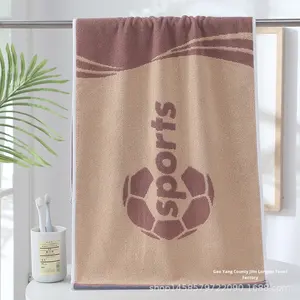 SP marque Extra-longue 40*95cm sport coton séchage rapide impression numérique serviette carrée grande taille Fitness course bain baignoire tapis - Product Image 6