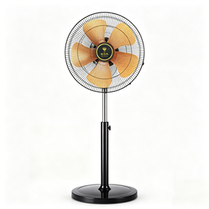 Ventilateur sur pied industriel robuste de 18 pouces, pales de ventilateur de type aéronautique, moteur 100 % cuivre pur, souffleur d'air haute vitesse pour usine, en stock - Product Image 2