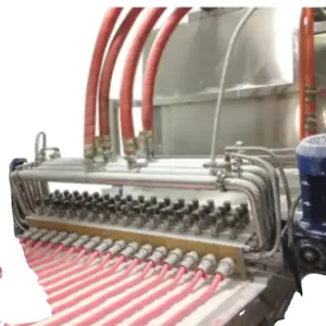 Skala kecil otomatis Marshmallow katun ekstrusi peralatan Extruder permen mesin produksi line