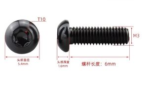 Tornillo Torx T10 de cabeza cilíndrica de acero inoxidable LeGood 410 M3 - Product Image 5