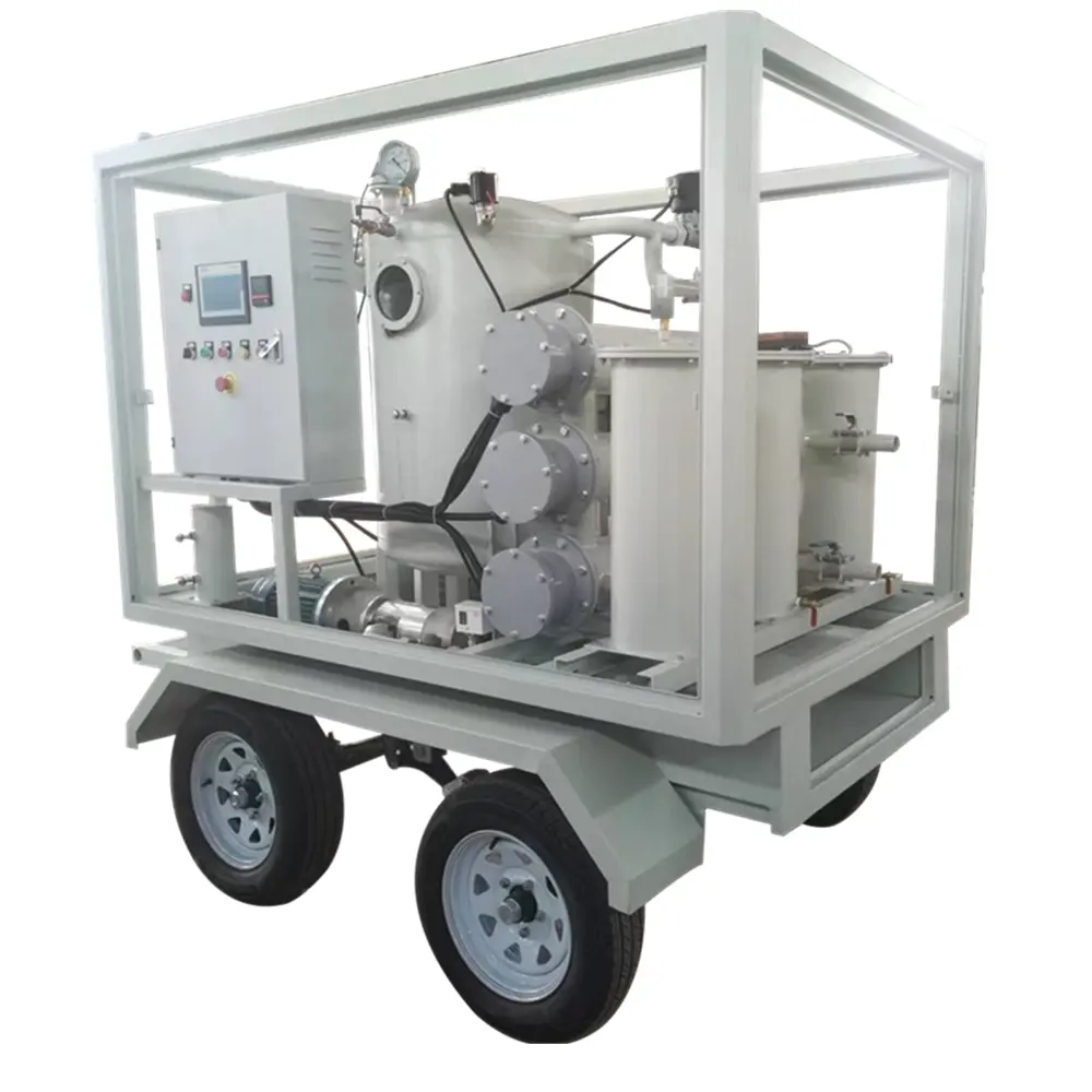 12000lph Vacuum Dehydrator Degasifier Transformer Oil Purifier
